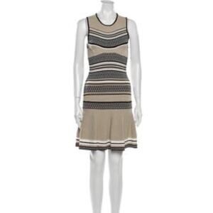 Ronny Kobo Kanessa bone multi stretch dress NEW SMALL